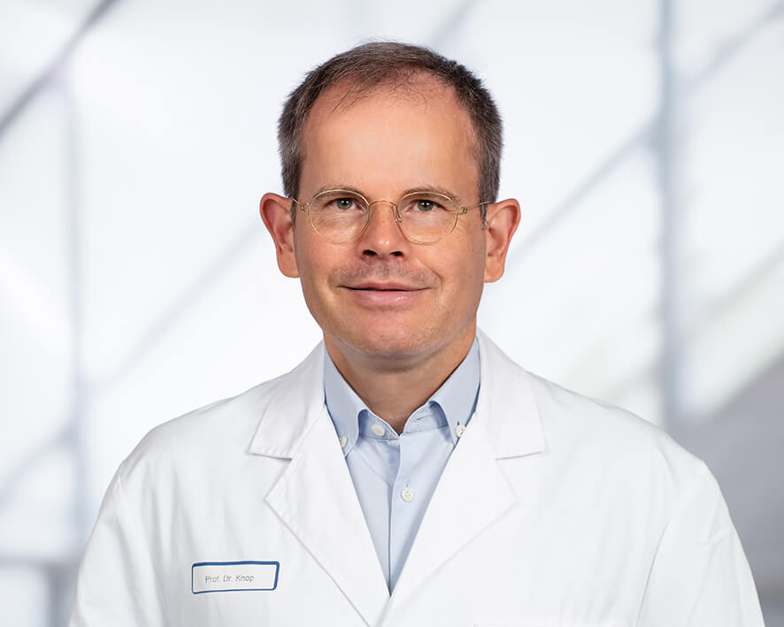 Foto von Prof. Dr. Stefan Knop, Klinik für Innere Medizin 5, Schwerpunkt Onkologie / Hämatologie 